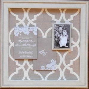 Wedding Shadowbox